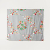 Tenture Motif Floral Moderne (Devant (Horizontal))