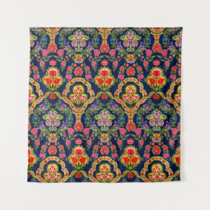 Tenture Motif floral mughien ethnique incomparable