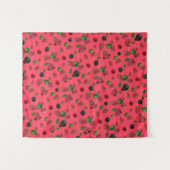 Tenture Motif framboise (Devant (Horizontal))