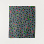 Tenture Motif framboise 2 (Devant)