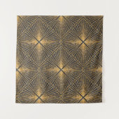 Tenture Motif géométrique Art Déco sans faille. Élégant fo (Devant (Horizontal))