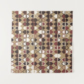 Tenture Motif géométrique avec éléments colorés, abstrait  (Devant (Horizontal))