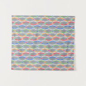 Tenture Motif géométrique coloré. (Devant (Horizontal))