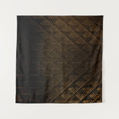Tenture Motif géométrique moderne (Devant (Horizontal))
