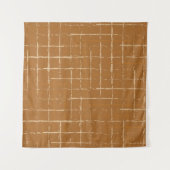 Tenture Motif géométrique sans couture avec chaîne de bros (Devant (Horizontal))