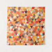 Tenture Motif géométrique triangulaire Abstrait (Devant (Horizontal))