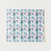 Tenture Motif géométrique tropical (Devant (Horizontal))