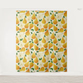 Tenture Motif Golden Pears (Devant)