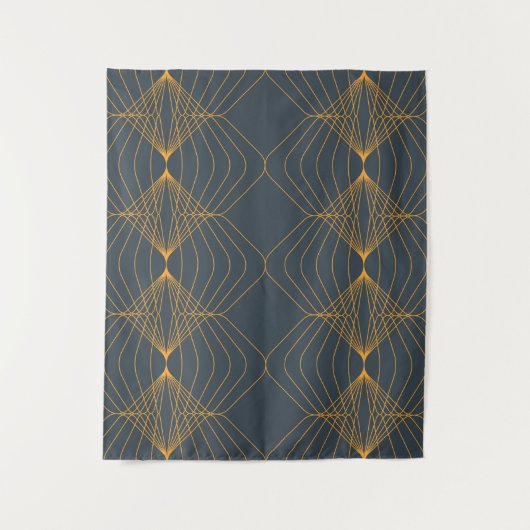 Tenture Motif graphique géométrique chic, élégant et simpl (Devant)