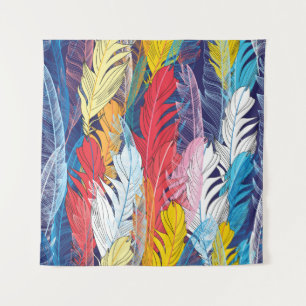 Tenture Motif graphique sans couture miracle multicolore f