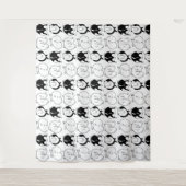 Tenture Motif Hamster Butts (Devant)