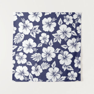 Tenture Motif Hibiscus