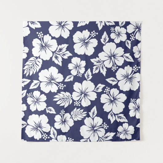Tenture Motif Hibiscus (Devant)