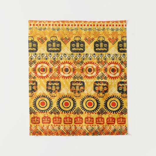 Tenture Motif homogène tribal (Devant)