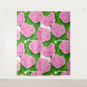 Tenture Motif Hydrangea (Devant)
