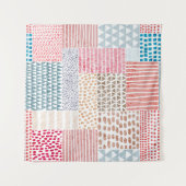 Tenture Motif impeccable en style patchwork. D simple (Devant (Horizontal))