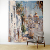 Tenture Motif impressionniste de Tunis (En situation)