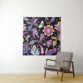 Tenture Motif indien paisley (En situation)