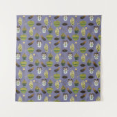 Tenture Motif inégal coloré (Devant)