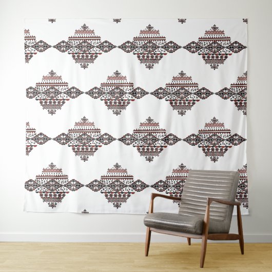 Tenture Motif kabyle (En situation (horizontale))