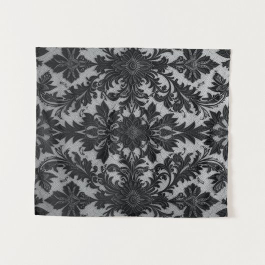 Tenture Motif Laced (Devant (Horizontal))