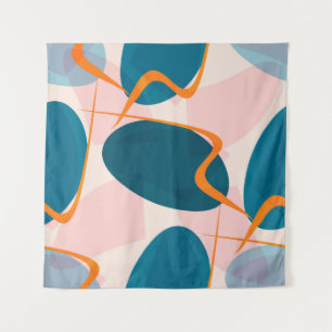 Tenture Motif lumineux sans couture de formes abstraites e