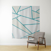 Tenture Motif mosaïque 4 (En situation)