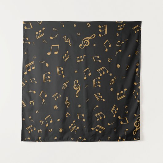 Tenture Motif musical (Devant)