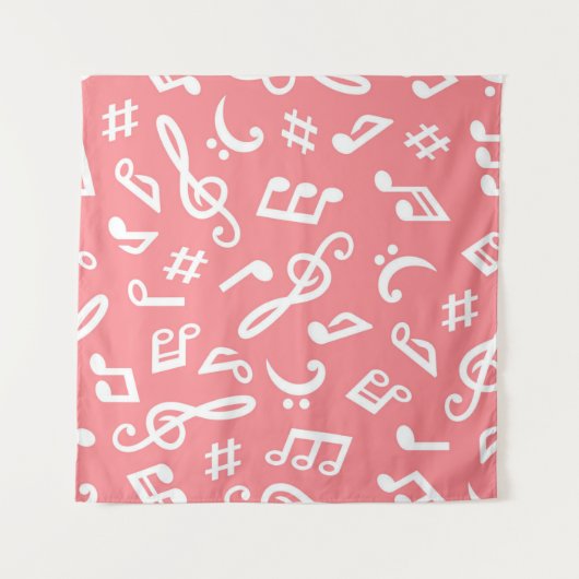 Tenture Motif musical (Devant)