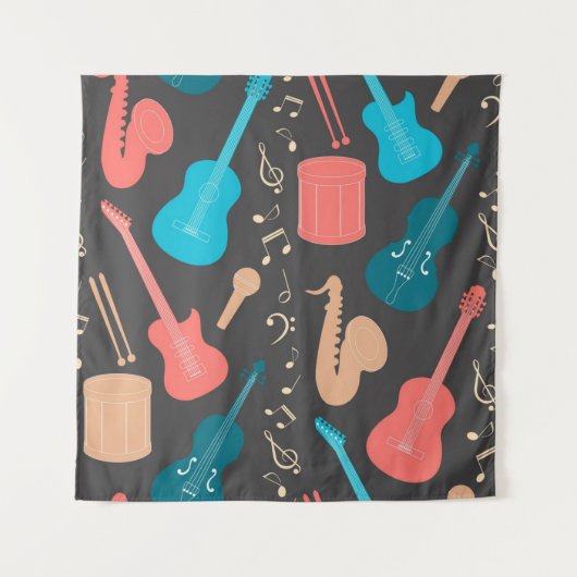 Tenture Motif musical (Devant)