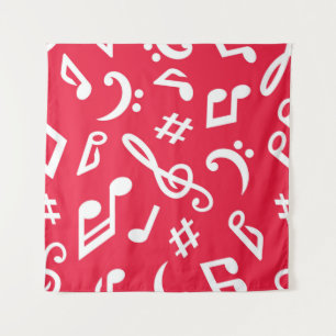 Tenture Motif musical