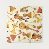 Tenture Motif musical (Devant (Horizontal))
