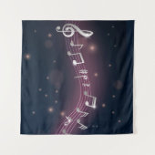 Tenture Motif musical (Devant (Horizontal))