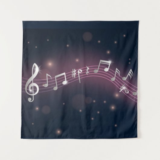 Tenture Motif musical (Devant)