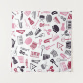 Tenture Motif musical (Devant (Horizontal))