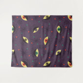 Tenture Motif occulte gothique foncé (Devant (Horizontal))