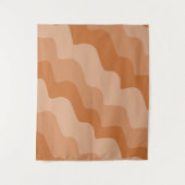 Tenture motif ondulé Brown (Devant)