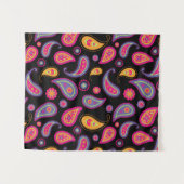 Tenture Motif Paisley sans couture Coloré (Devant (Horizontal))