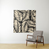 Tenture Motif Palm Leaf sans faille dans (En situation (horizontale))