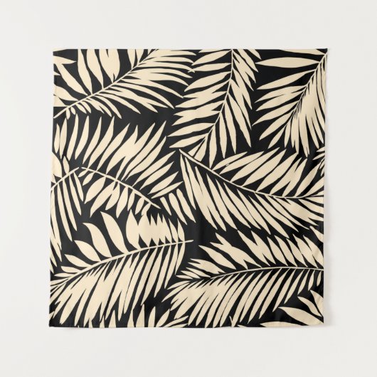 Tenture Motif Palm Leaf sans faille dans (Devant)