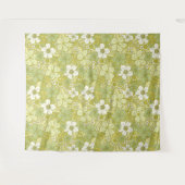 Tenture Motif Pastel vert et jaune (Devant (Horizontal))
