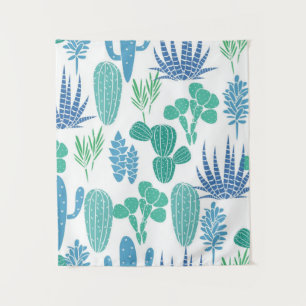 Tenture motif plante