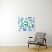 Tenture motif plante (En situation (horizontale))