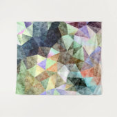 Tenture Motif polygonal en marbre (Devant (Horizontal))