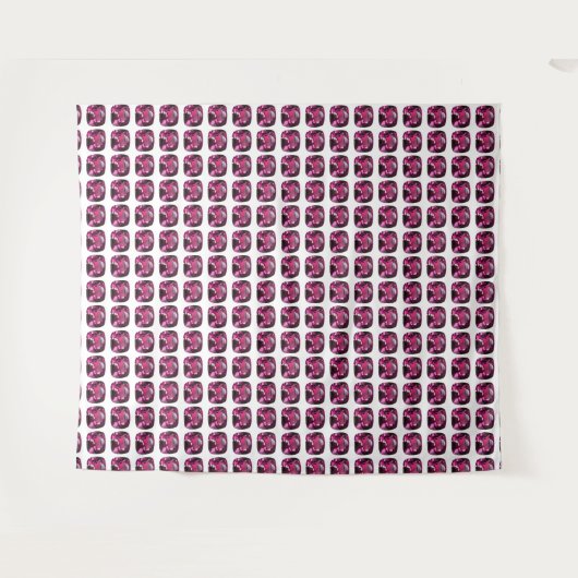 Tenture Motif pourpre (Devant (Horizontal))