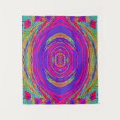 Tenture Motif psychédélique (Devant)