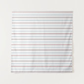 Tenture Motif rayé élégant. (Devant (Horizontal))