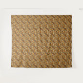 Tenture Motif rayé tigre audacieux – Impression d'animal e (Devant (Horizontal))