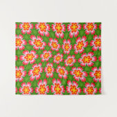 Tenture Motif Red Lilies (Devant (Horizontal))