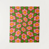 Tenture Motif Red Lilies (Devant)